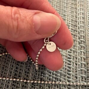 Tiffany & co chain 34inch